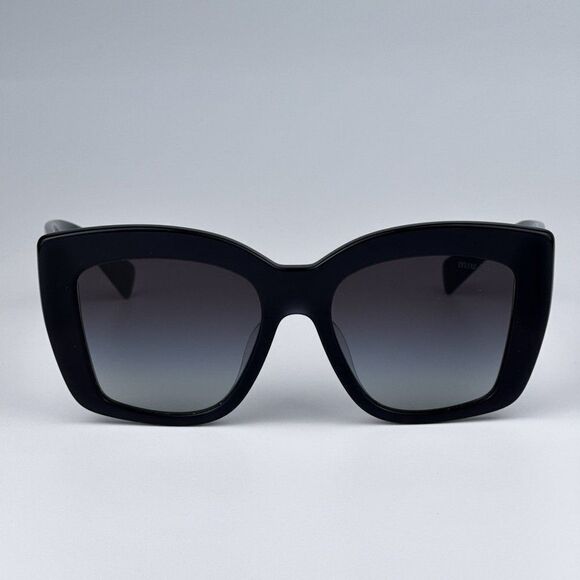 NEW Miu Miu MU04WS 06U5D1 Grey Opal Grey Gradient Women Sunglasses MU 04WS - Picture 3 of 11